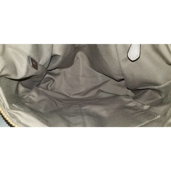 RARE Coach Mickie Gray Smooth Leather Satchel Purse Handbag Crossbody Bag 25032E - Picture 8 of 12